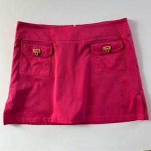 Fairway Fox Kate Hot Pink Golf Skort / Skirt Size 14